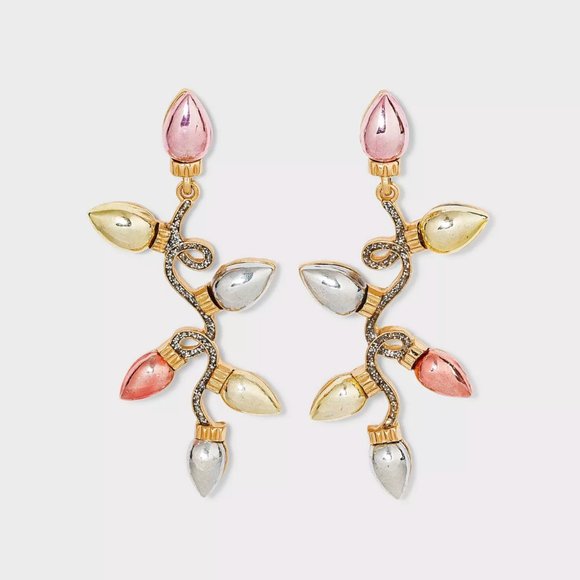 TARGET SUGARFIX BAUBLEBAR STRING LIGHT DROP EARRINGS 1CT - Picture 2 of 4